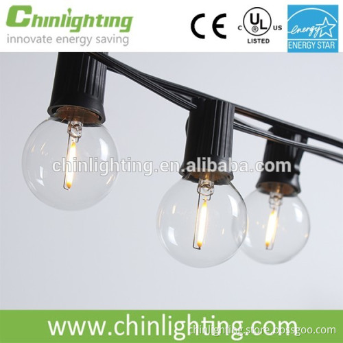 LED String Lights, 10 Bulbs, Weatherproof Commercial Grade led lamp